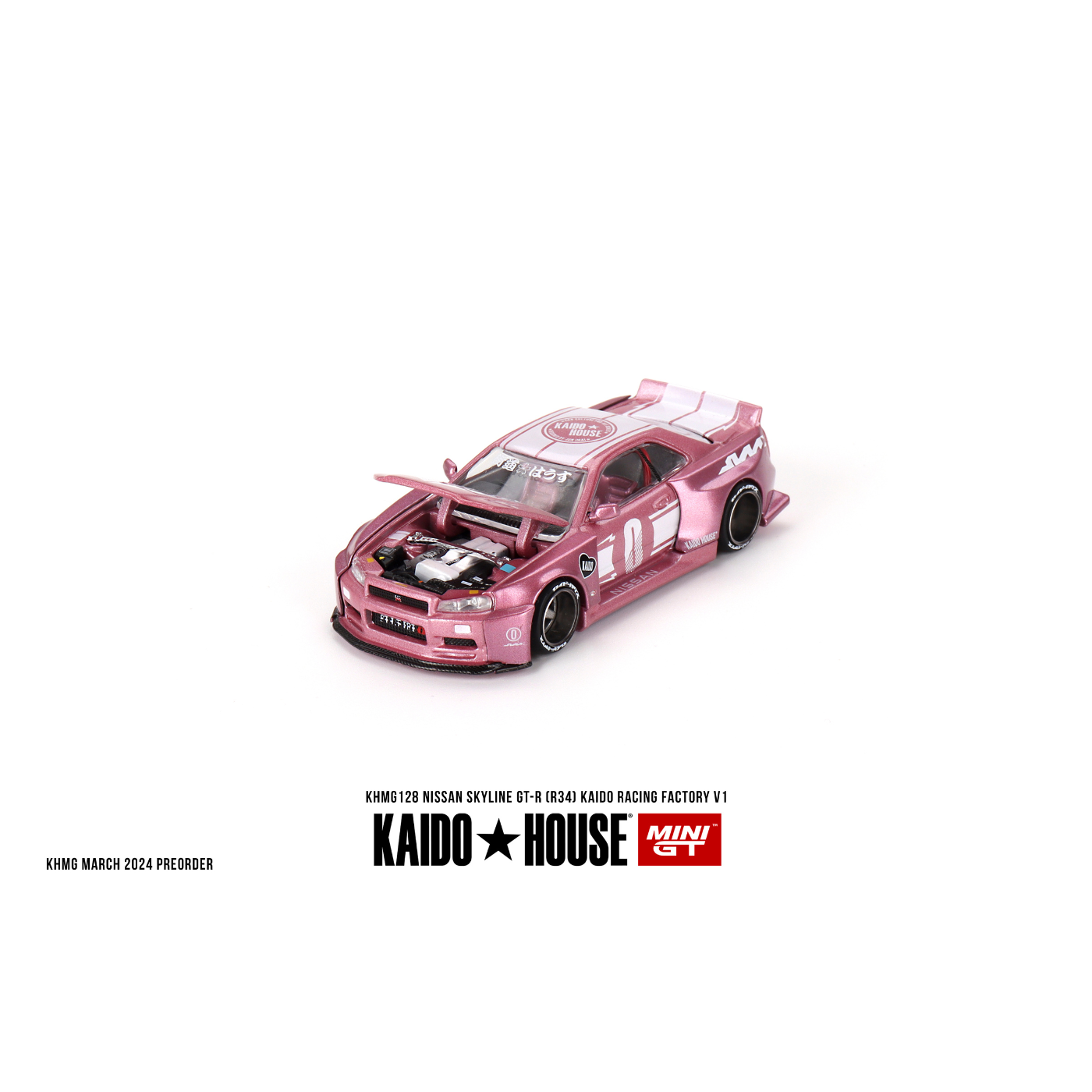 Xe Mô Hình Nissan Skyline GT-R (R34) KAIDO RACING FACTORY V1.