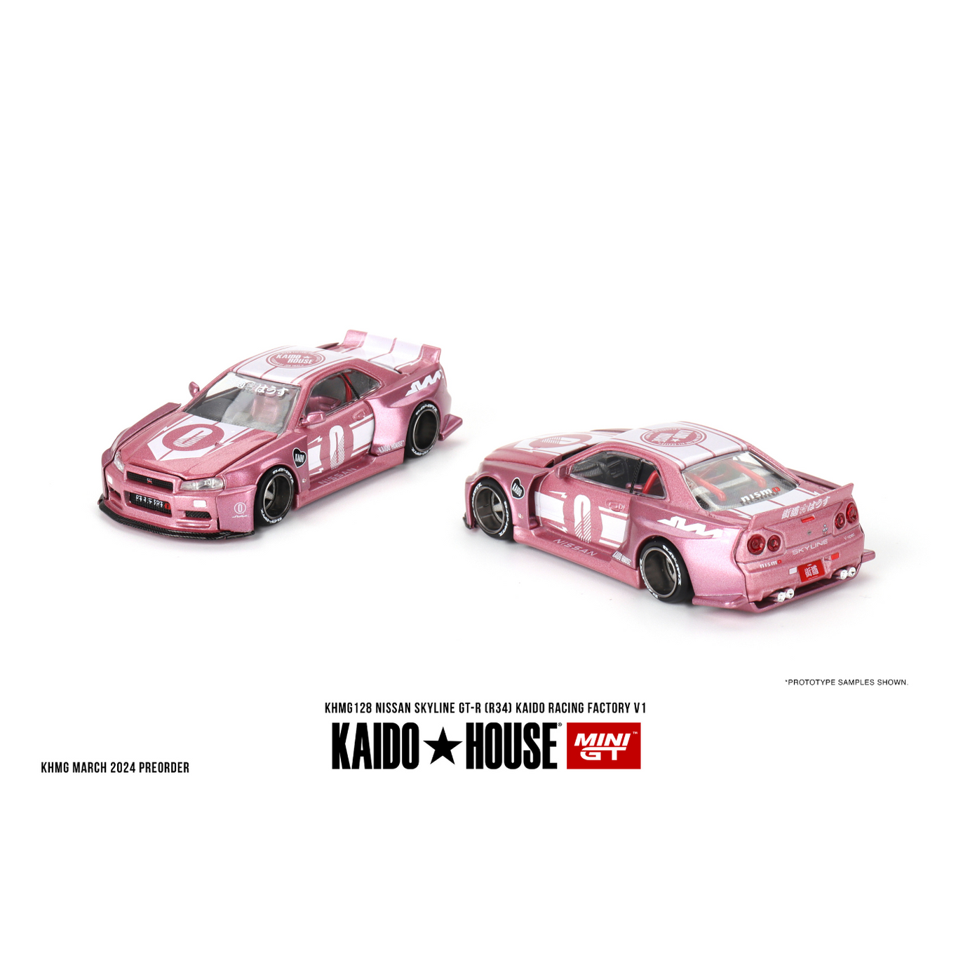 Xe Mô Hình Nissan Skyline GT-R (R34) KAIDO RACING FACTORY V1.