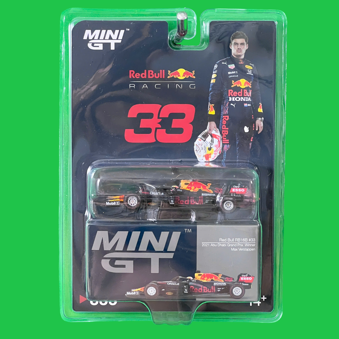 Xe Mô Hình Mini GT 835 – Mô hình xe đua F1 Red Bull RB16B #33 Max Verstappen 1:64 chính hãng, phiên bản giới hạn.