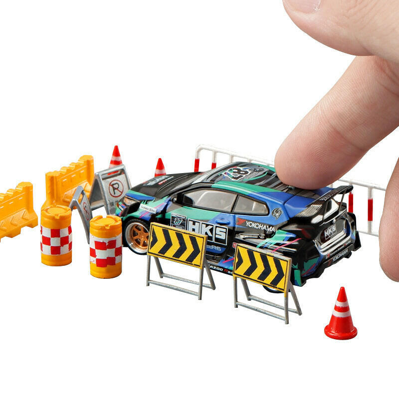 Phụ Kiện Mô Hình Cọc Giao Thông Mini 1:64 – DIY Trang Trí Cảnh Phố, Sa Bàn Diorama.