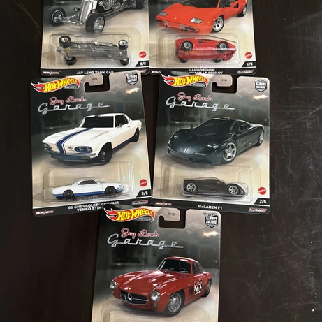 Xe Mô Hình HOT WHEELS JAY LENO’S GARAGE CAR CULTURE Set 5.