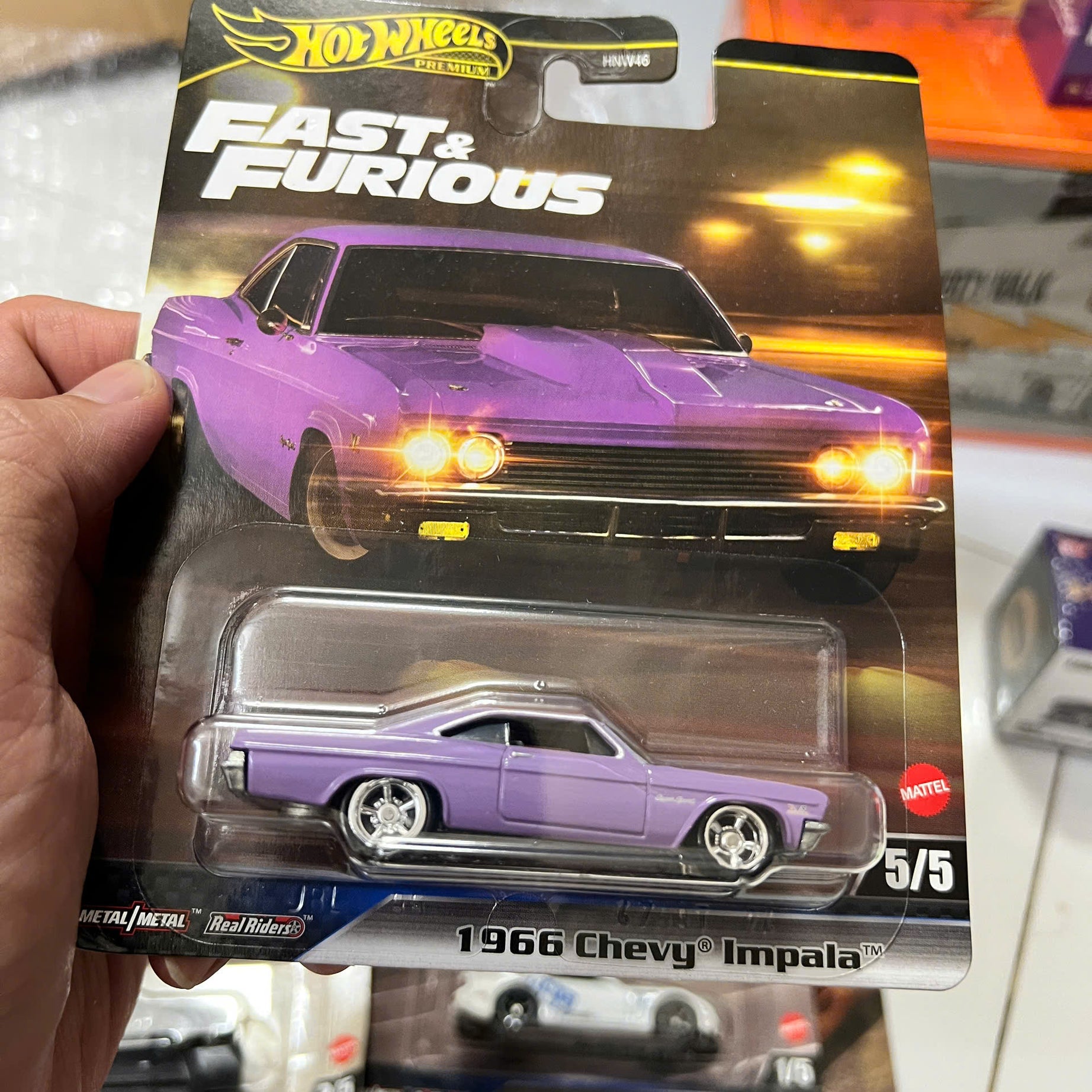 Xe Mô Hình Hot Wheels Premium FAST & FURIOUS 2025 HNW46-956K-6B2.