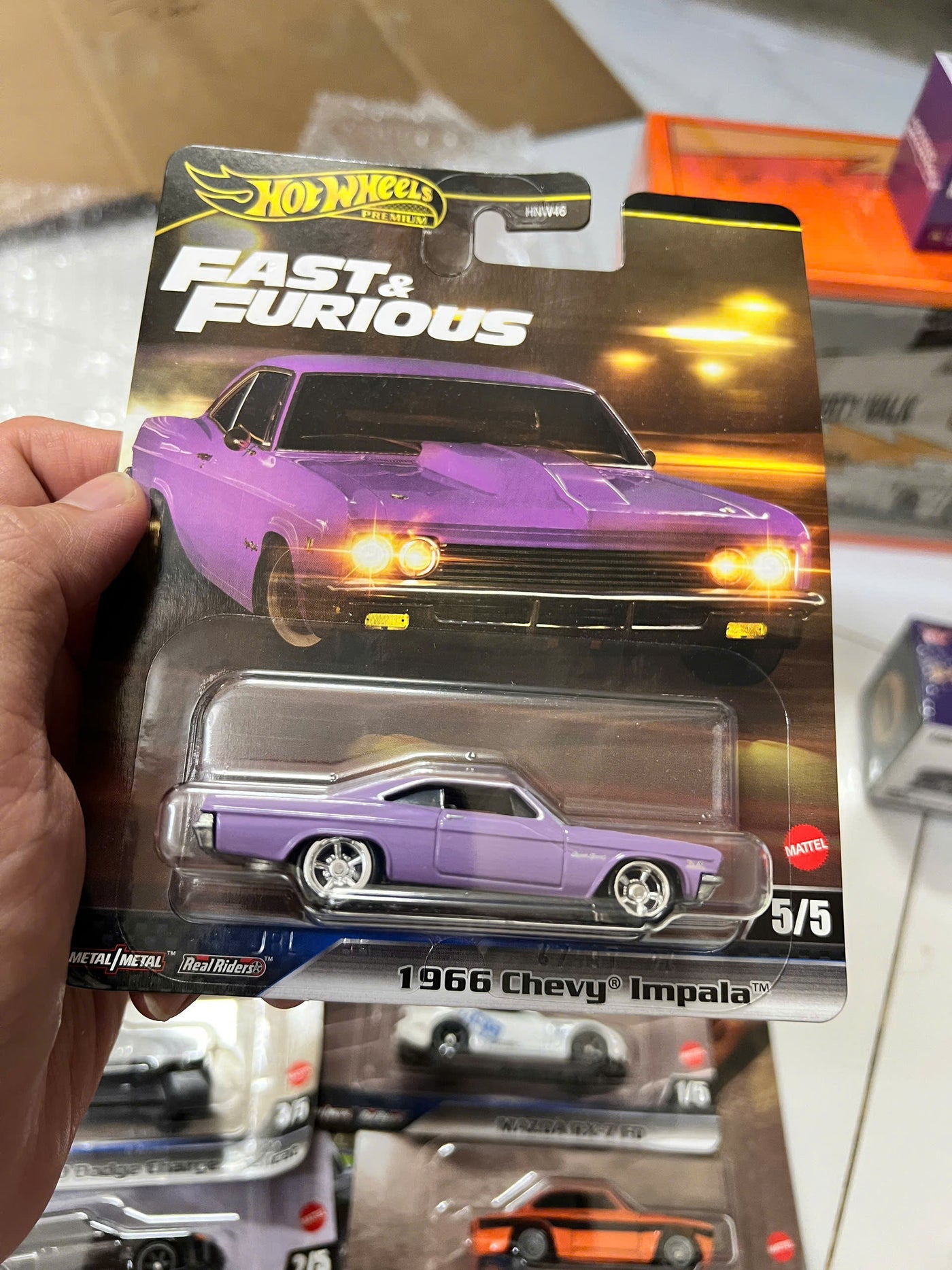 Xe Mô Hình Hot Wheels Premium FAST & FURIOUS 2025 HNW46-956K-6B2.