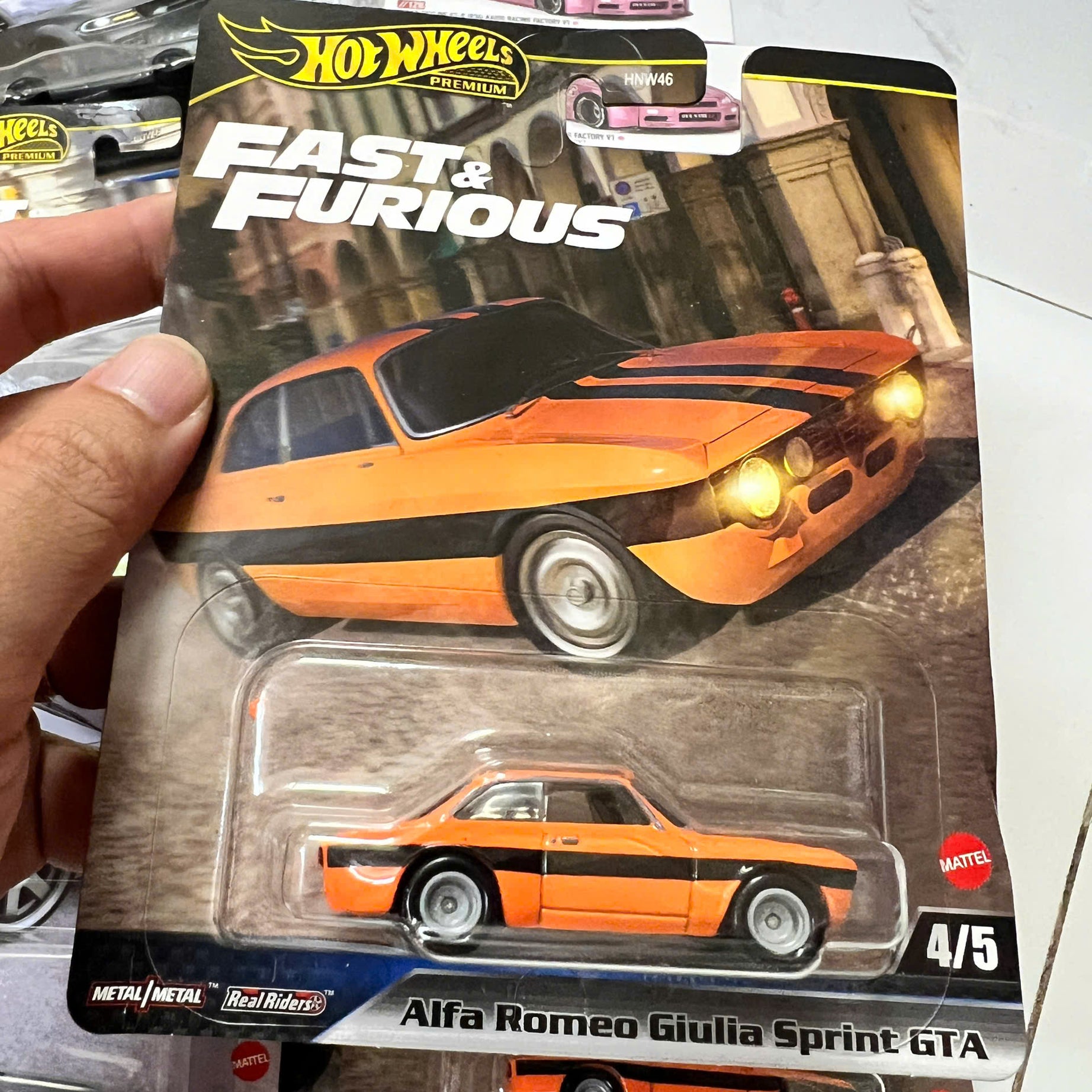 Xe Mô Hình Hot Wheels Premium FAST & FURIOUS 2025 HNW46-956K-6B2.