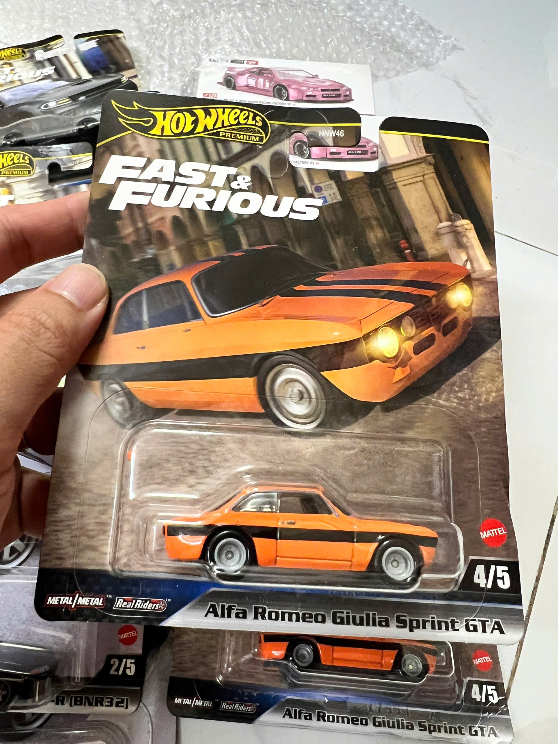 Xe Mô Hình Hot Wheels Premium FAST & FURIOUS 2025 HNW46-956K-6B2.
