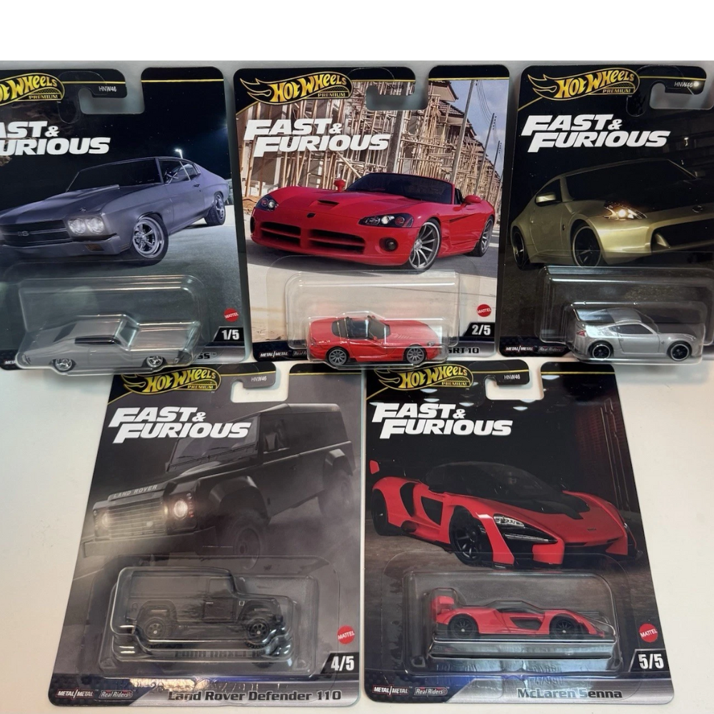 Xe Mô Hình Hot Wheels Premium FAST & FURIOUS 2025 Mix 1.