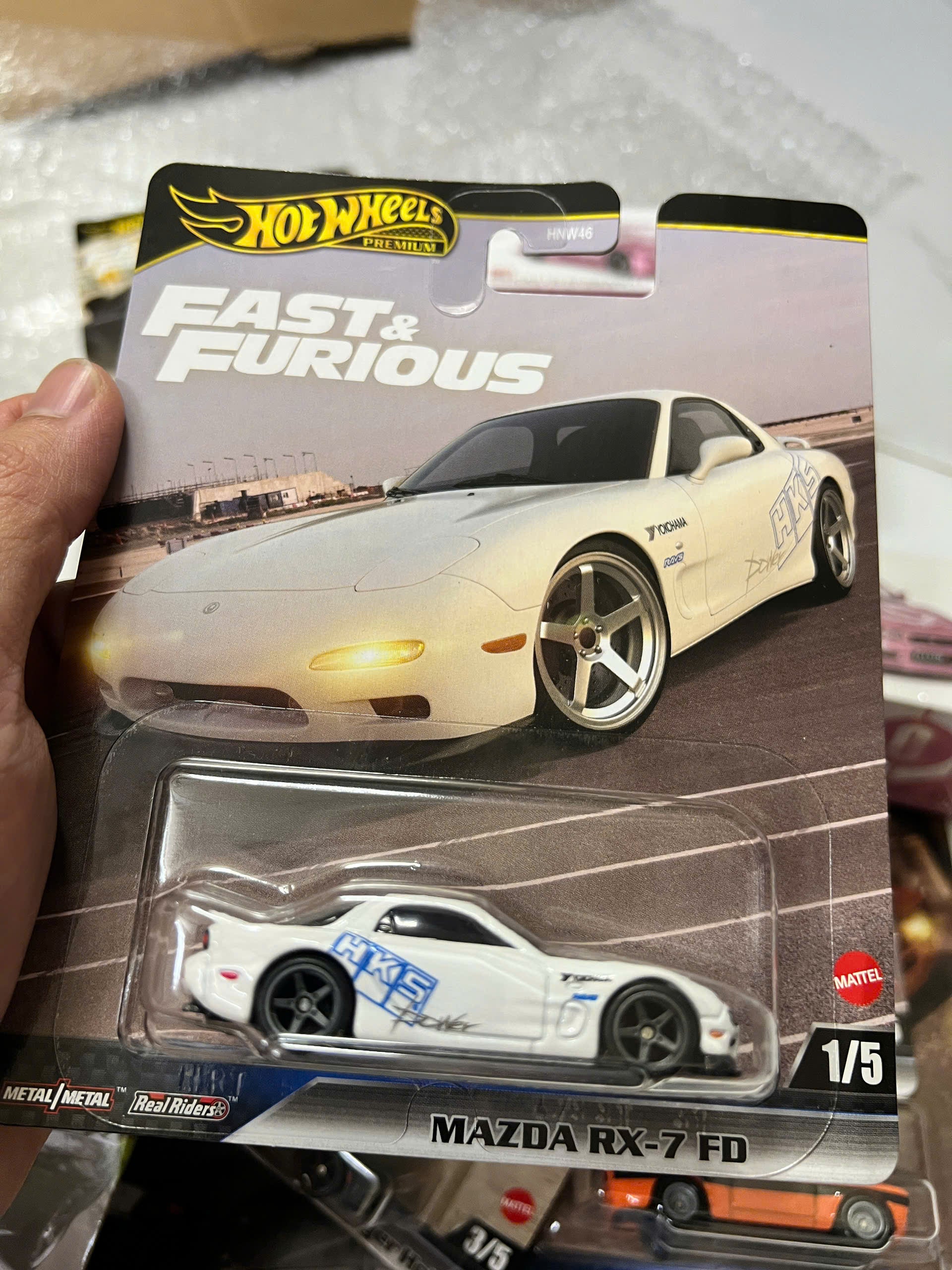 Xe Mô Hình Hot Wheels Premium FAST & FURIOUS 2025 HNW46-956K-6B2.