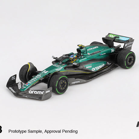 [Pre-order] Mini GT #1113 Aston Martin AMR24 #14 Fernando Alonso – F1 2024 Canadian GP