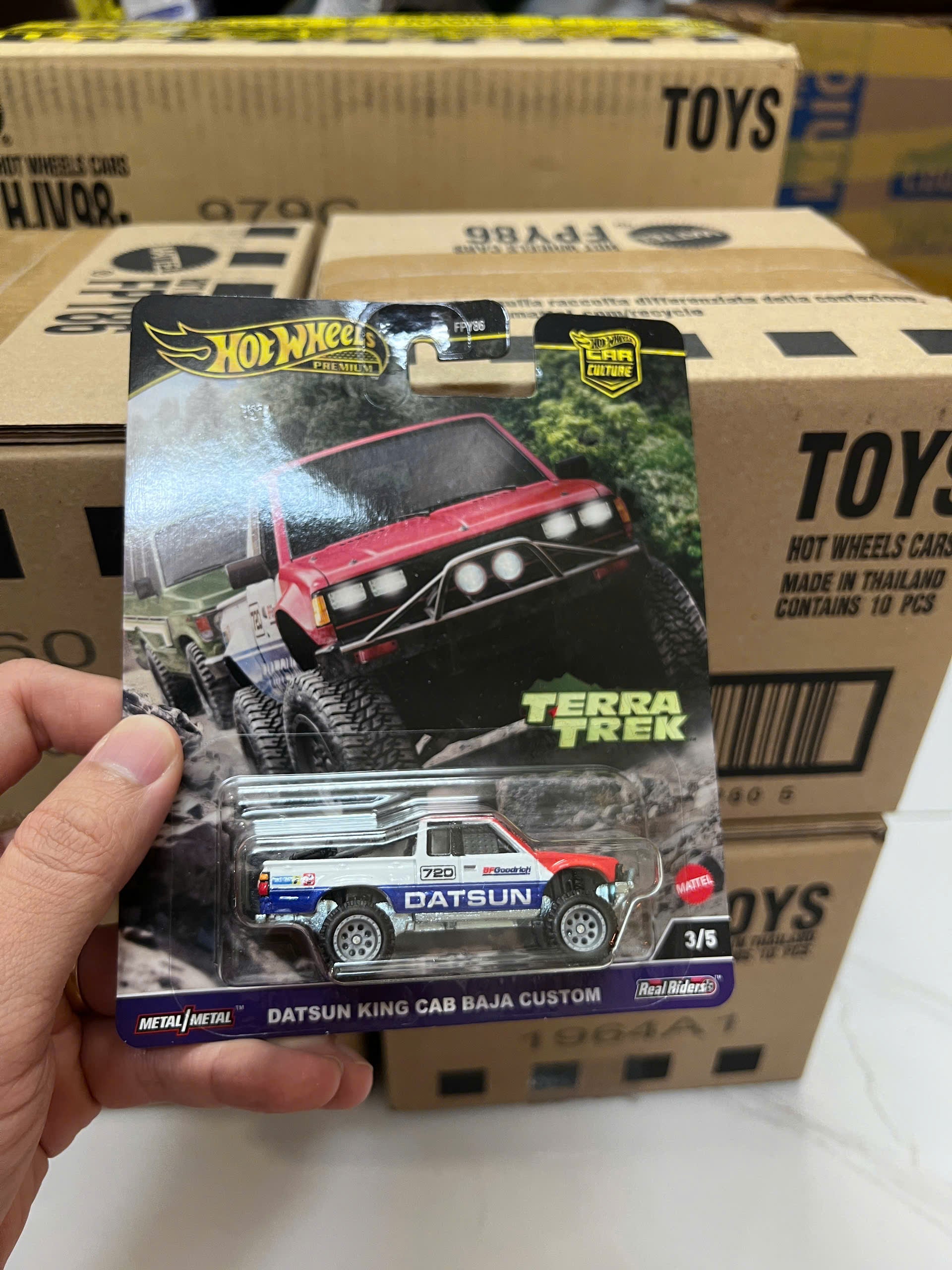 Xe Mô Hình Hot Wheels Premium Car Culture C Terra Trek set of 5 Cars FPY86-961C.