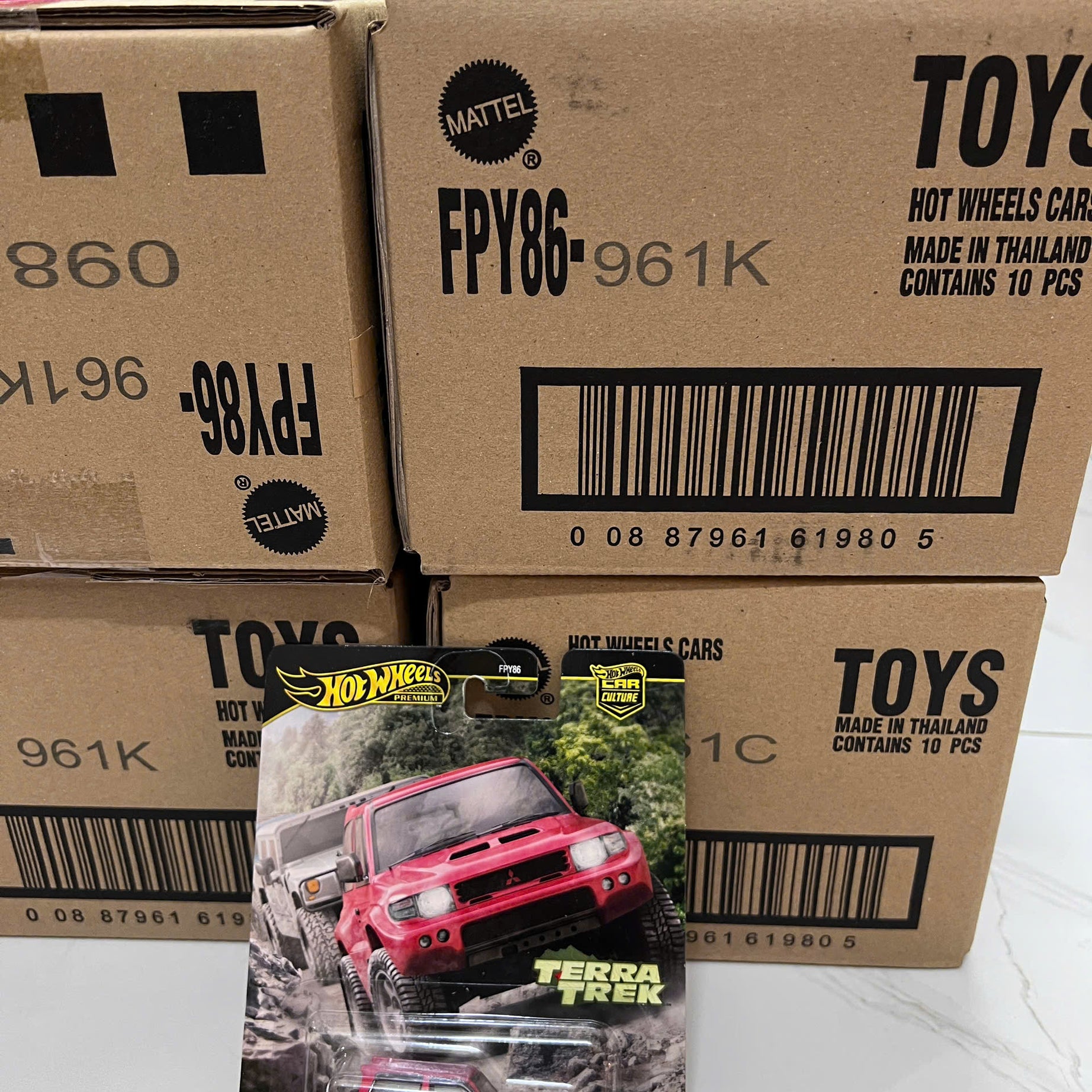 Xe Mô Hình Hot Wheels Premium Car Culture C Terra Trek set of 5 Cars FPY86-961C.