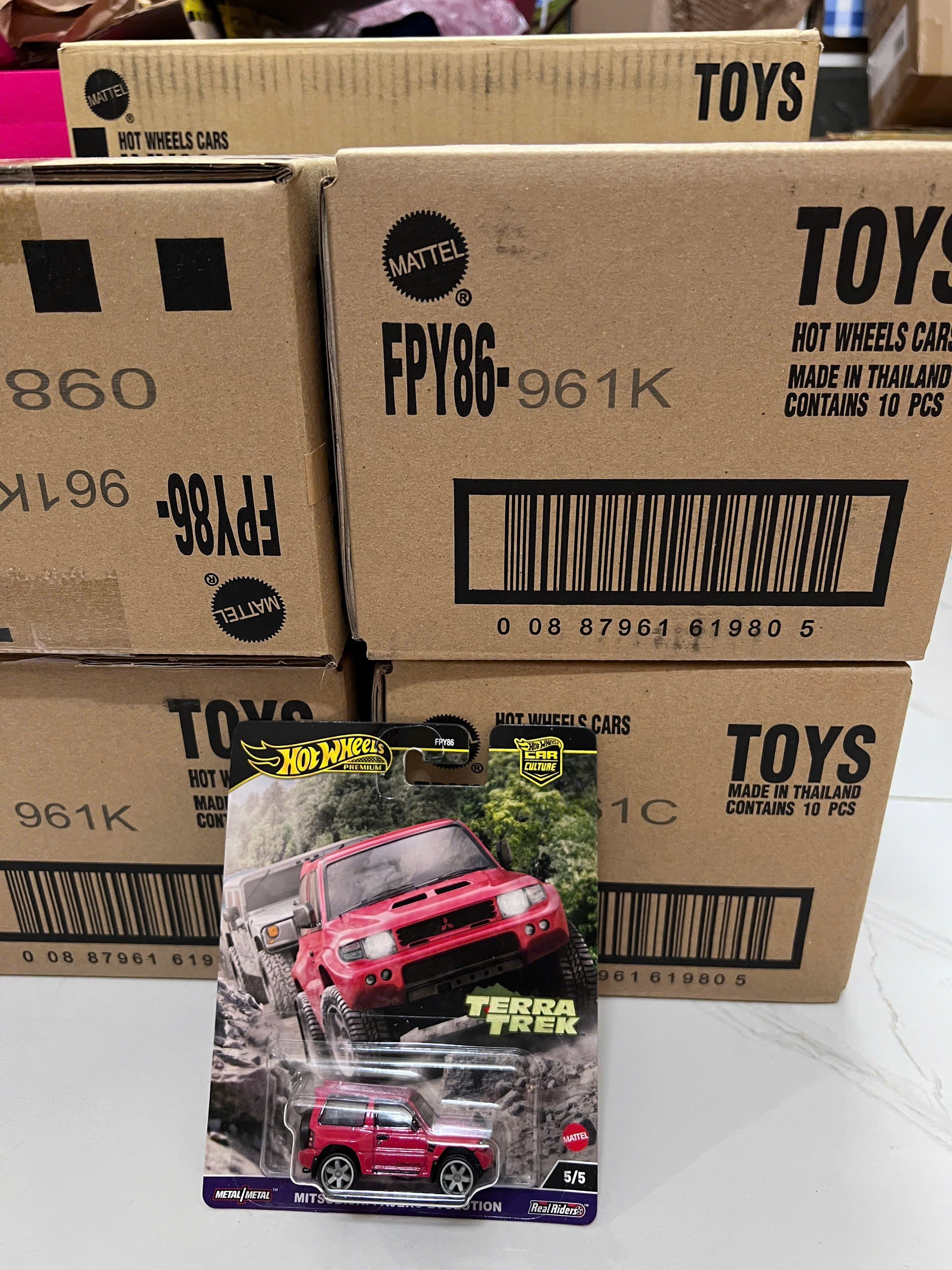 Xe Mô Hình Hot Wheels Premium Car Culture C Terra Trek set of 5 Cars FPY86-961C.