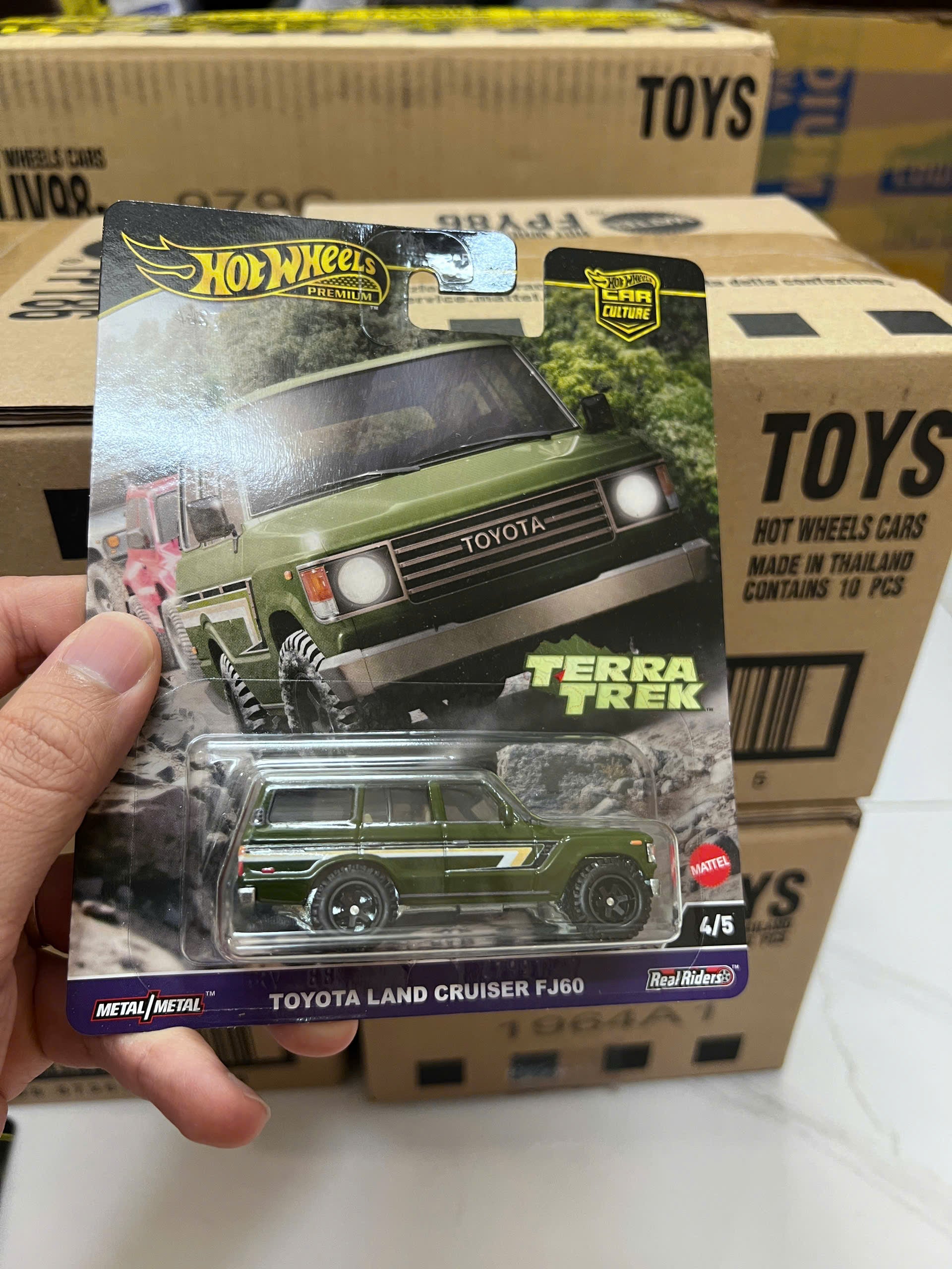 Xe Mô Hình Hot Wheels Premium Car Culture C Terra Trek set of 5 Cars FPY86-961C.