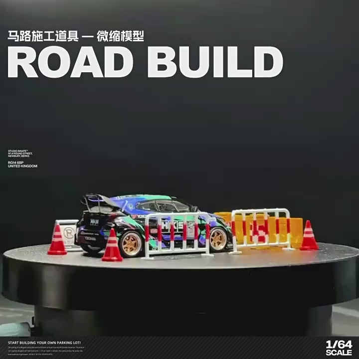 Phụ Kiện Mô Hình Cọc Giao Thông Mini 1:64 – DIY Trang Trí Cảnh Phố, Sa Bàn Diorama.