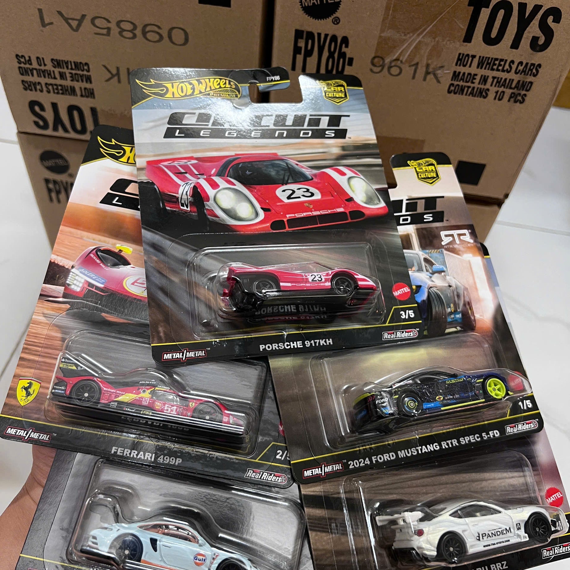 xe mô hình Hot Wheels Premium 2025 Car Culture K Case - Circuit Legends.