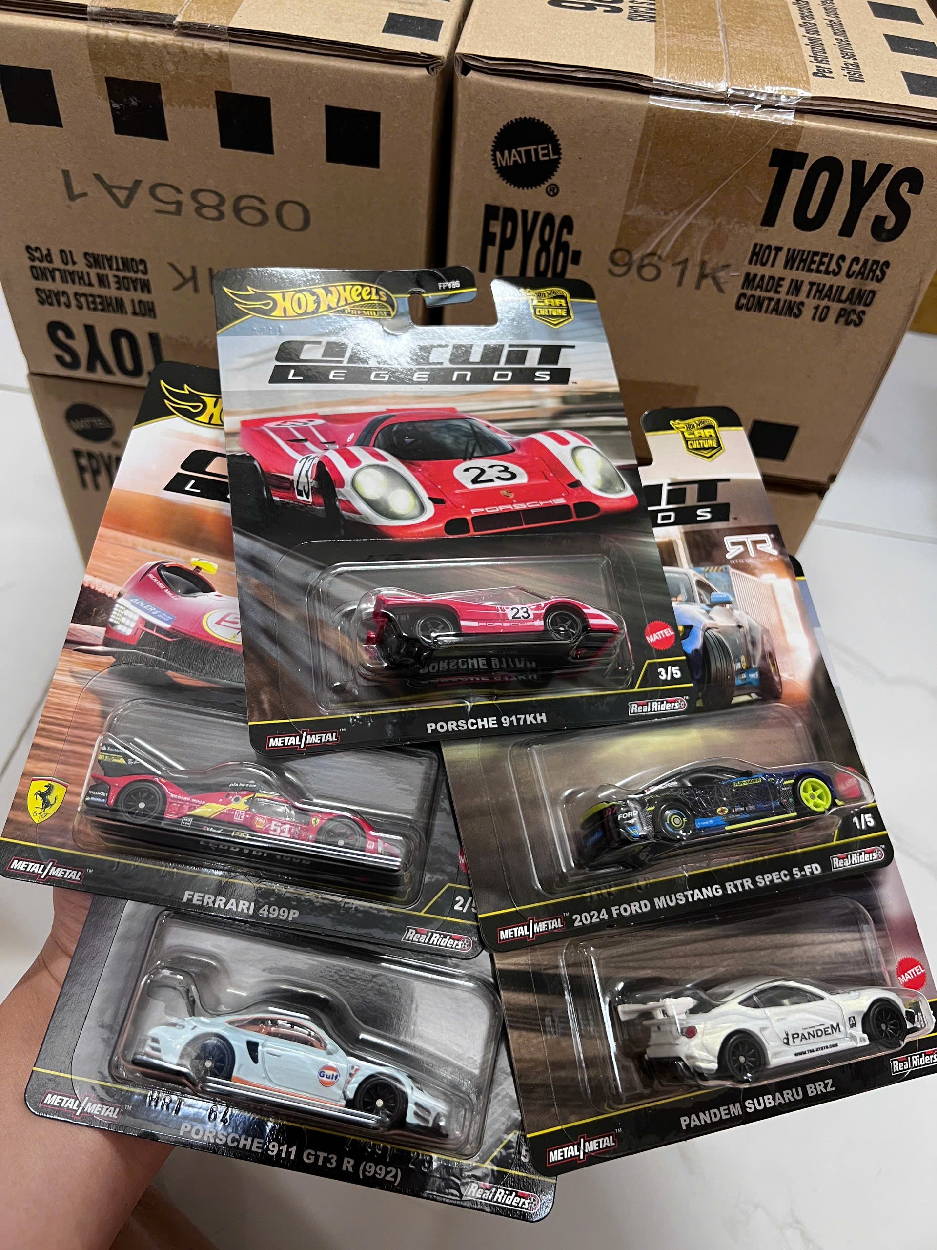 xe mô hình Hot Wheels Premium 2025 Car Culture K Case - Circuit Legends.