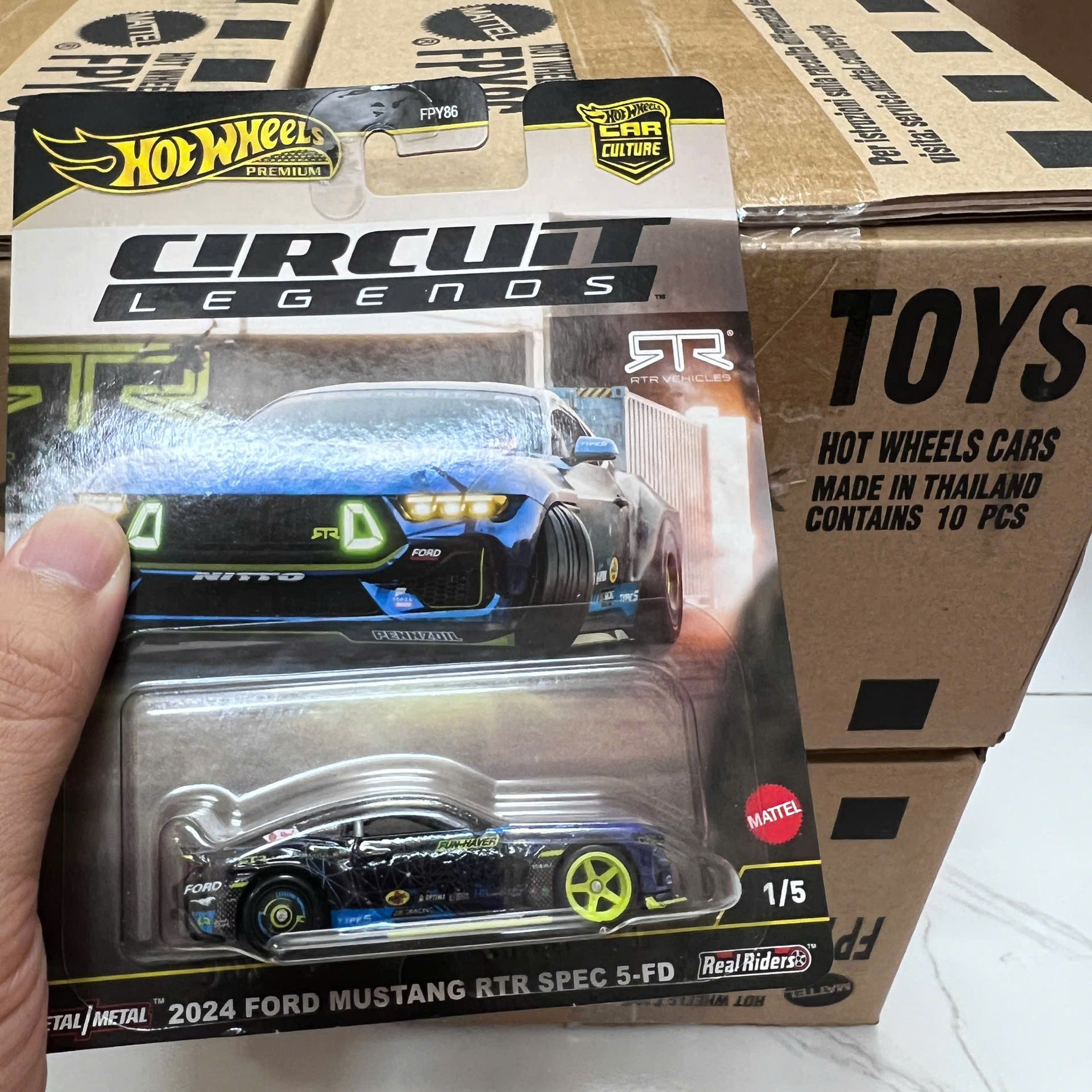 xe mô hình Hot Wheels Premium 2025 Car Culture K Case - Circuit Legends.