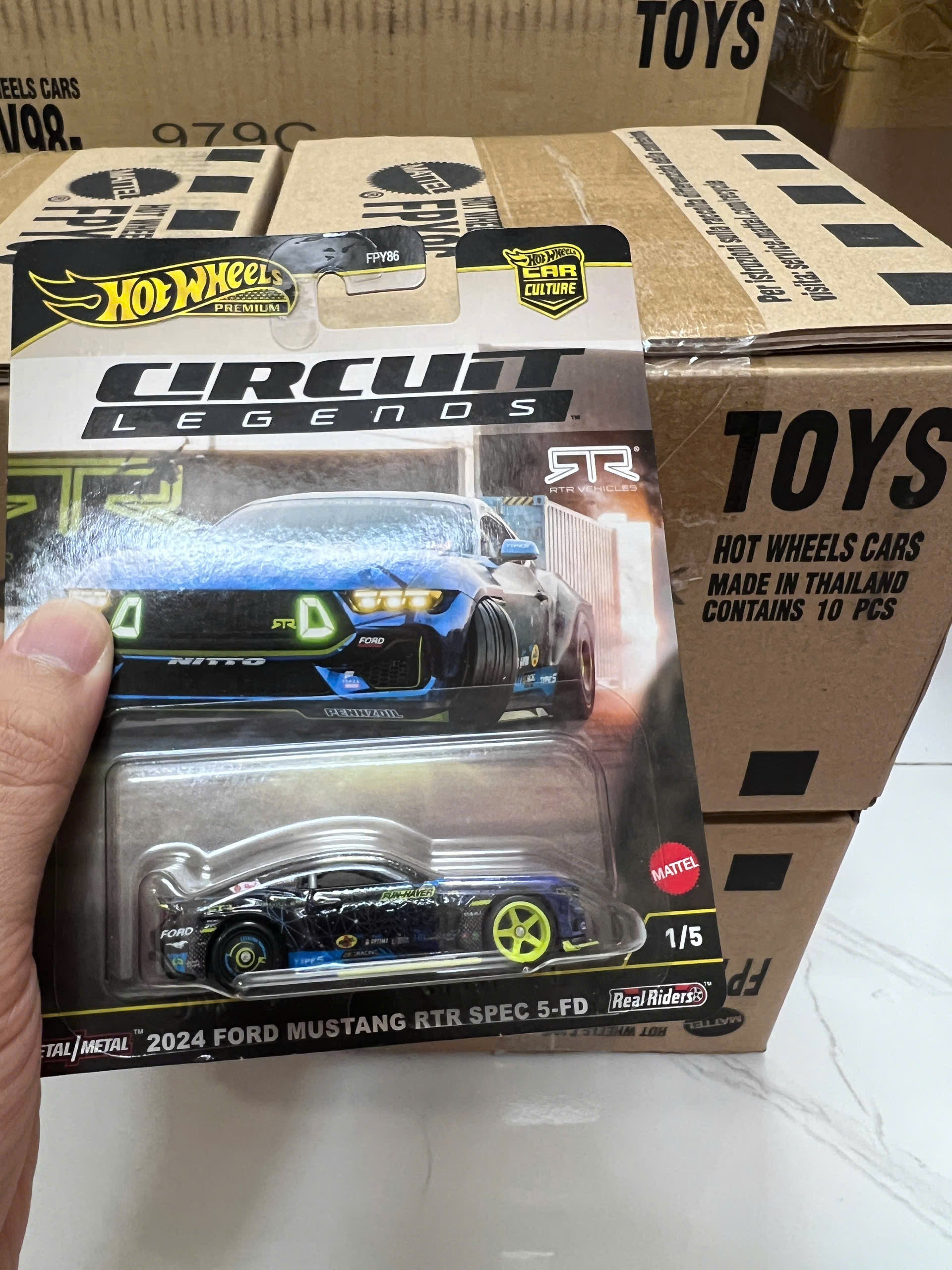 xe mô hình Hot Wheels Premium 2025 Car Culture K Case - Circuit Legends.